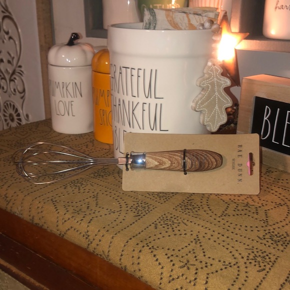 Rae Dunn WHIP Whisk (Wood Handle) - Picture 1 of 6